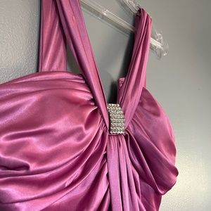 Satin Pink Formal Dress (Josh & Jazz)